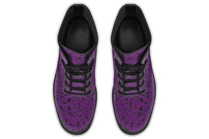 ANTIBrand Digital Immortality Tumbling Skulls Boots