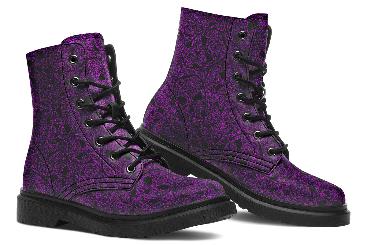 ANTIBrand Digital Immortality Tumbling Skulls Boots