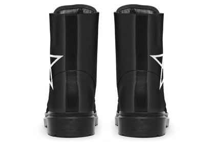 Pentagram Vegan Combat Boots – ANTIBrand