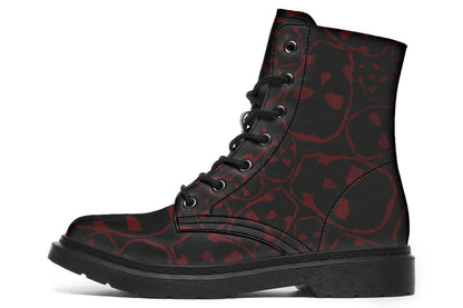 Tumbling Blood Skulls Boots – ANTIBrand by Kate