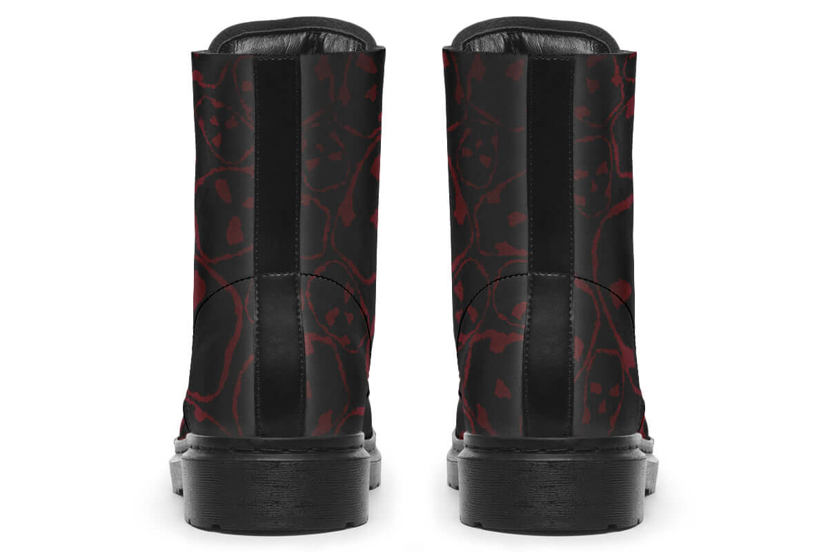 Tumbling Blood Skulls Boots – ANTIBrand by Kate
