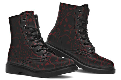 Tumbling Blood Skulls Boots – ANTIBrand by Kate