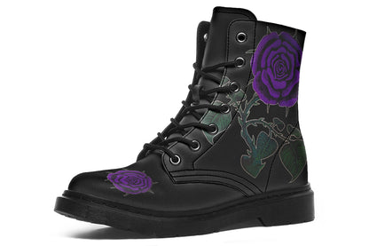 ANTIBrand The Painted Rose Boots in Purple