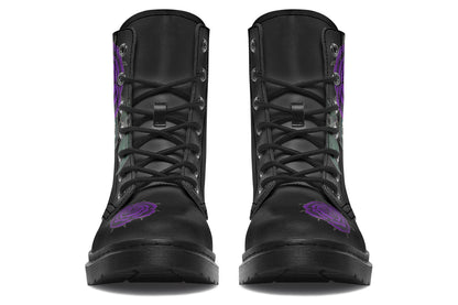 ANTIBrand The Painted Rose Boots in Purple
