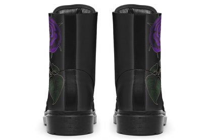 ANTIBrand The Painted Rose Boots in Purple