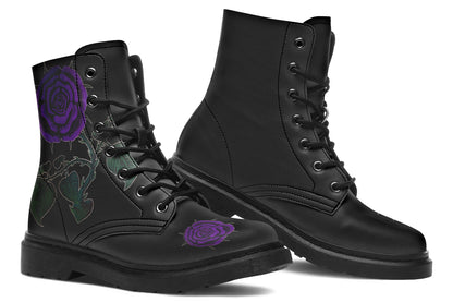 ANTIBrand The Painted Rose Boots in Purple