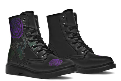 ANTIBrand The Painted Rose Boots in Purple