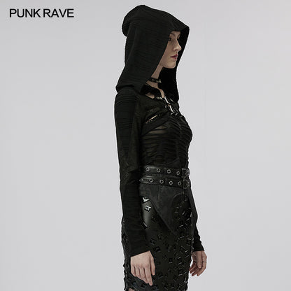 Punk Rave Brizrae Hooded Bolero - Kate's Clothing
