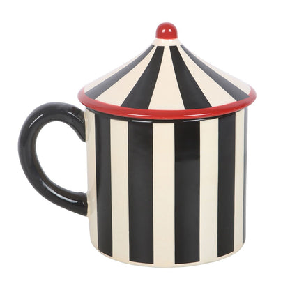 Gothic Gifts Mystic Circus Tent Mug with Lid
