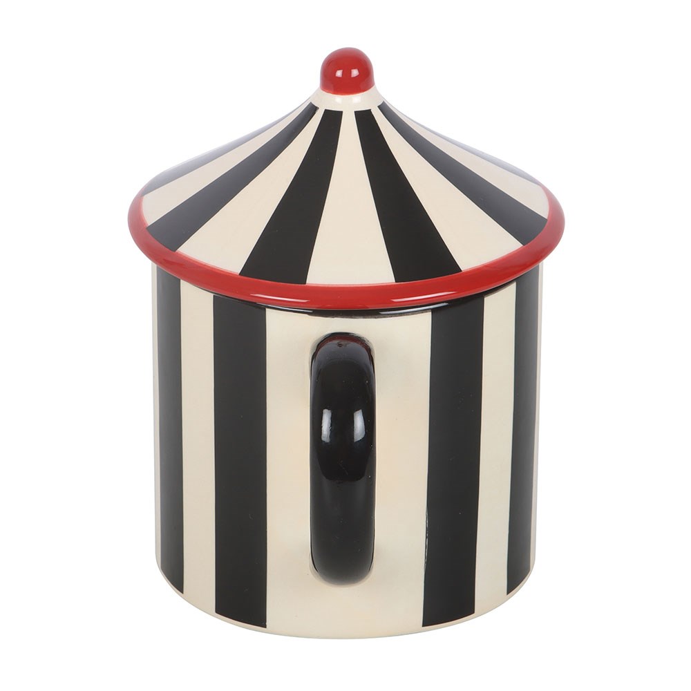 Gothic Gifts Mystic Circus Tent Mug with Lid