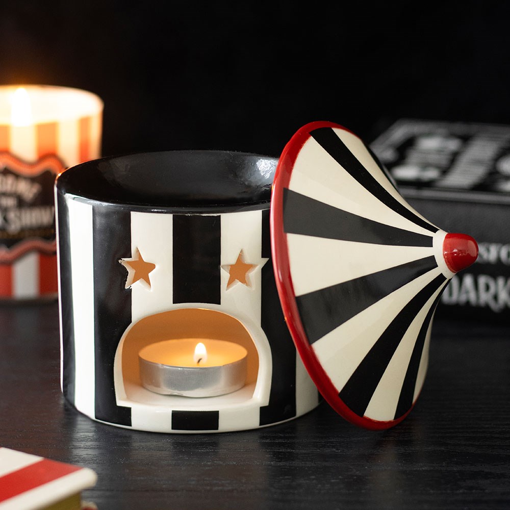Gothic Gifts Mystic Circus Tent Ceramic Oil Burner