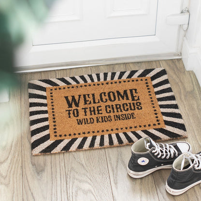 Gothic Gifts Welcome to the Circus Doormat