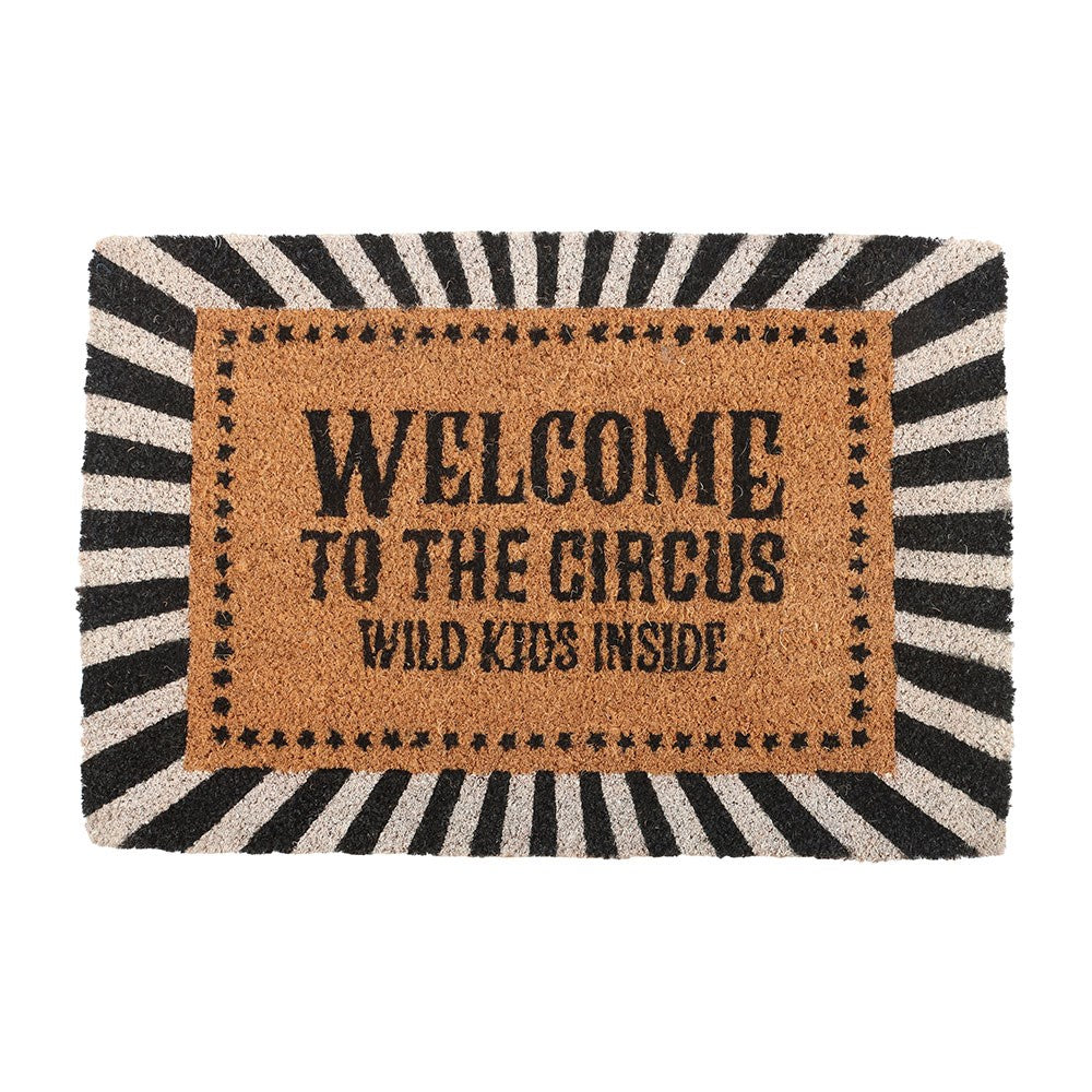Gothic Gifts Welcome to the Circus Doormat