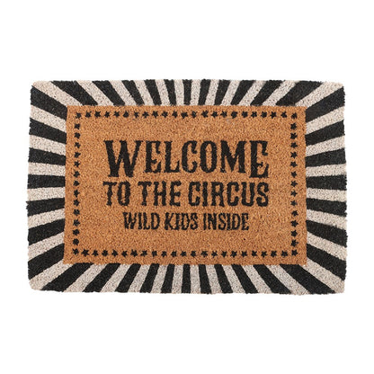 Gothic Gifts Welcome to the Circus Doormat