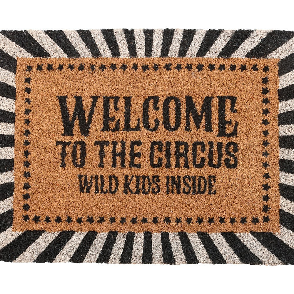 Gothic Gifts Welcome to the Circus Doormat