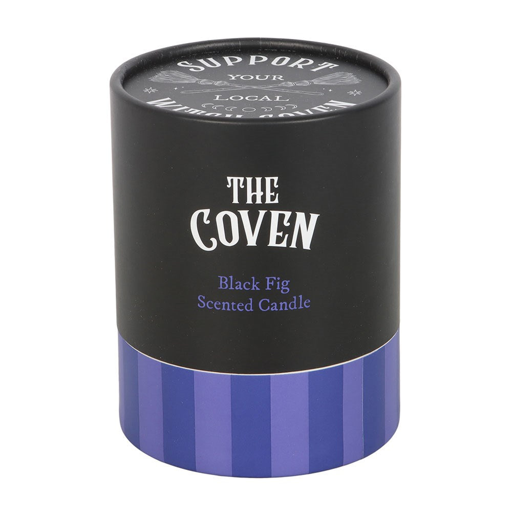 Gothic Gifts – The Coven Black Fig Scented Candle with Cork Lid