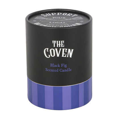 Gothic Gifts – The Coven Black Fig Scented Candle with Cork Lid