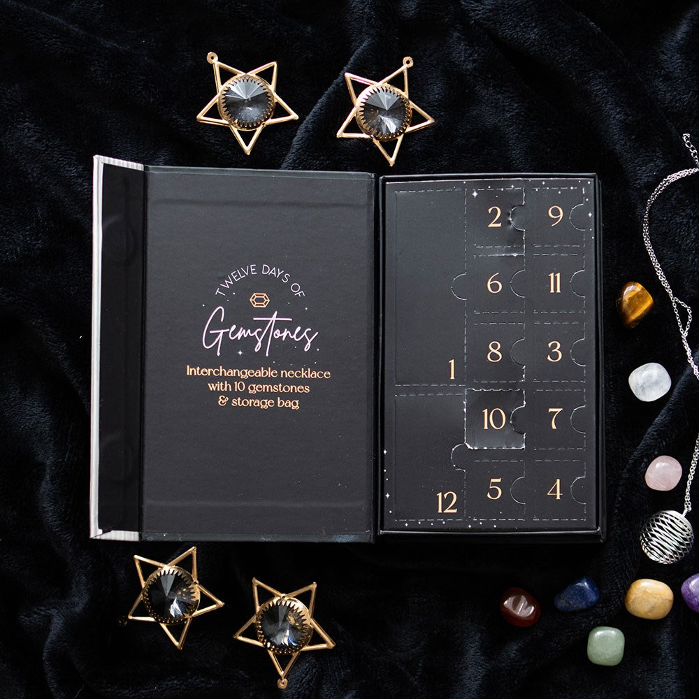 Gothic Gifts 12-Day Crystal Necklace Gift Booklet - Kate's Clothing
