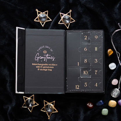 Gothic Gifts 12-Day Crystal Necklace Gift Booklet - Kate's Clothing