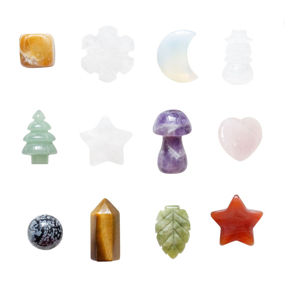 Gothic Gifts 12 Days of Christmas Shaped Crystal Gift Booklet