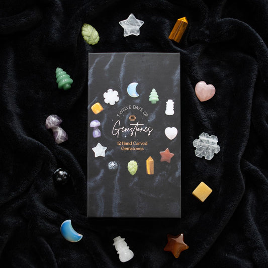 Gothic Gifts 12 Days of Christmas Shaped Crystal Gift Booklet