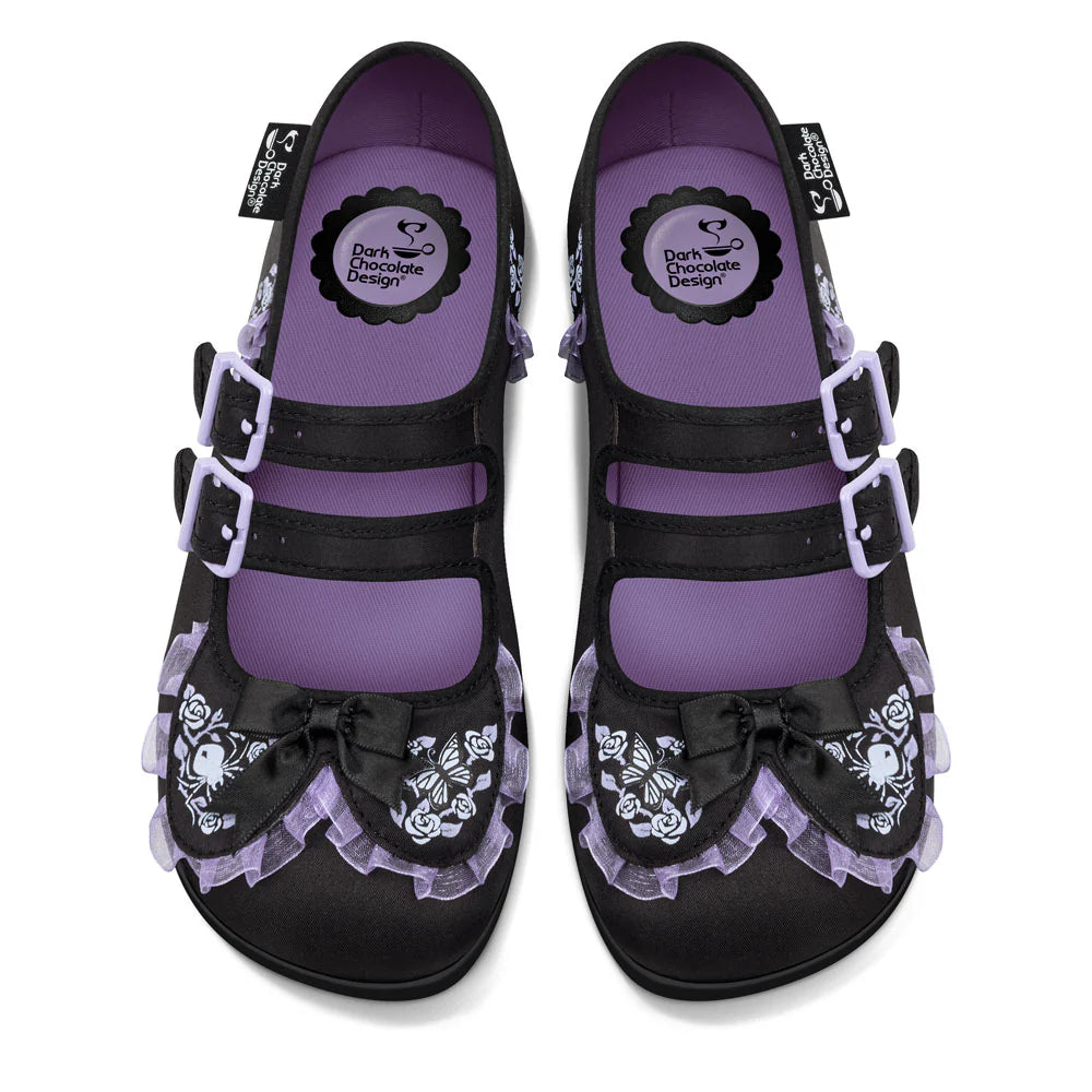 Chocolaticas® Cosette Women's Mary Jane Flat Shoes - Kate's Clothing
