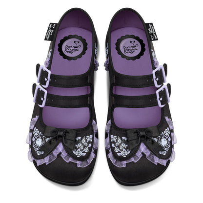 Chocolaticas® Cosette Women's Mary Jane Flat Shoes - Kate's Clothing