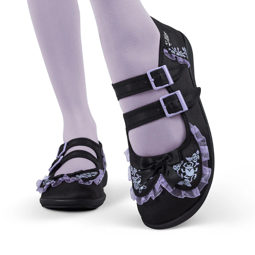 Chocolaticas® Cosette Women's Mary Jane Flat Shoes - Kate's Clothing