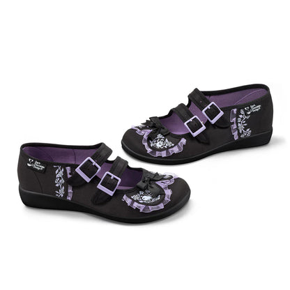 Chocolaticas® Cosette Women's Mary Jane Flat Shoes - Kate's Clothing