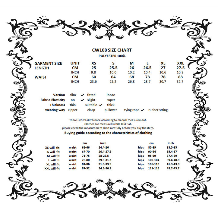 Dark In Love Evelina Metal-Boned Waist Corset