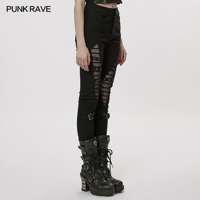 Punk Rave Caitronia Trousers - Kate's Clothing