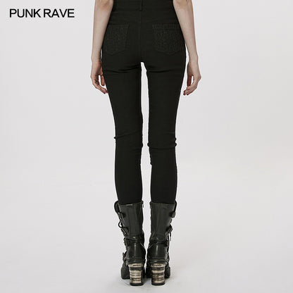 Punk Rave Caitronia Trousers - Kate's Clothing
