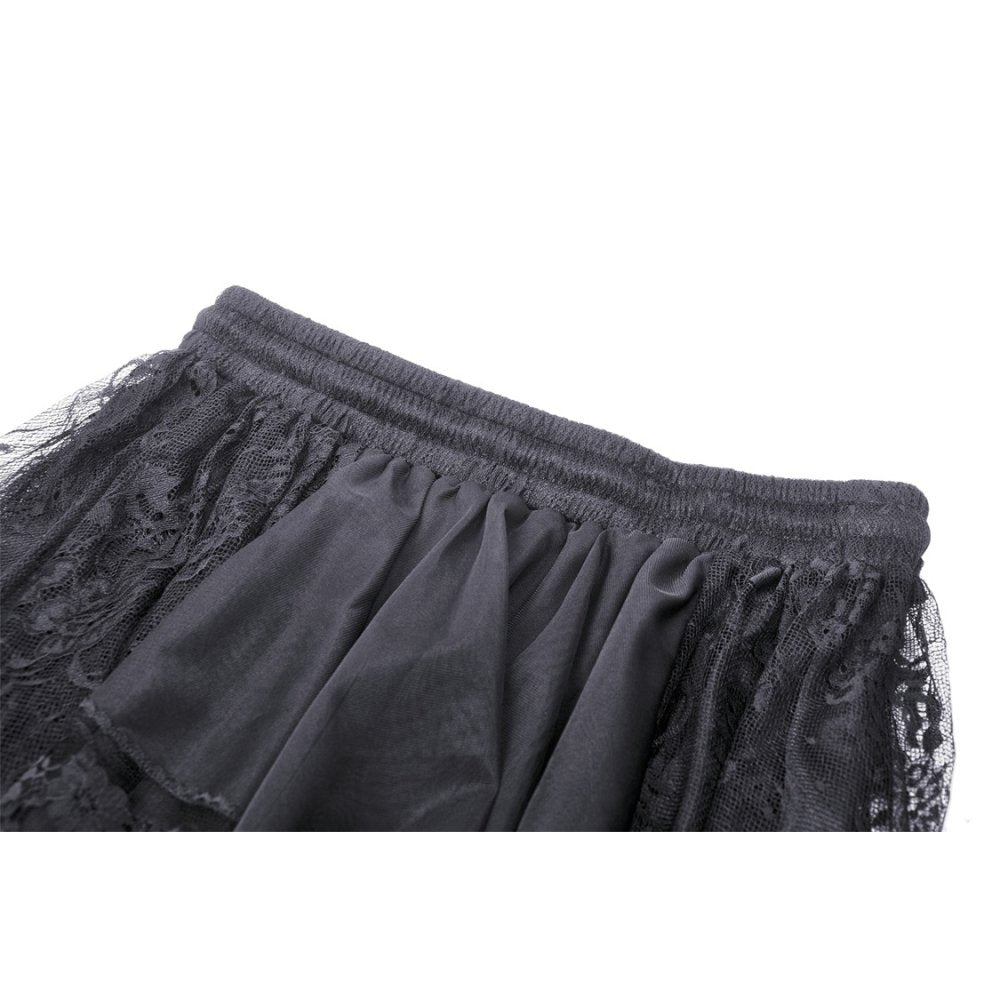 Dark In Love Calantha Trailing Long Skirt - Kate's Clothing