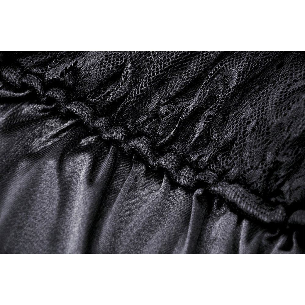 Dark In Love Calantha Trailing Long Skirt - Kate's Clothing