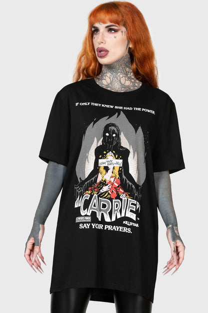 Killstar Carrie White T-Shirt - Kate's Clothing