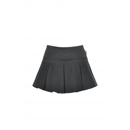 Dark In Love Celinette Mini Pleated Skirt - Kate's Clothing
