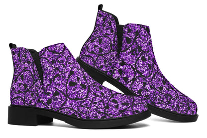ANTIBrand – Amethyst Annihilation Chelsea Boots