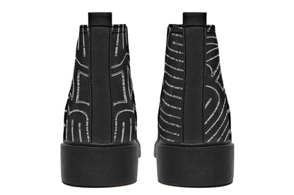 ANTIBrand Big Bat Haus Pinstripe Chelsea Boots