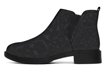 ANTIBrand The Tumbling Skulls of Darkness Chelsea Boots