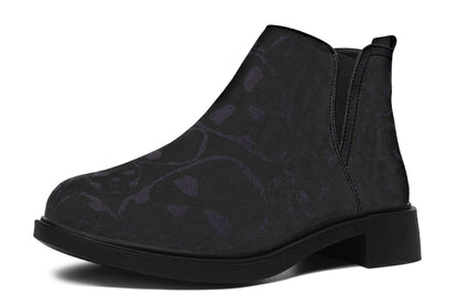 ANTIBrand The Tumbling Skulls of Darkness Chelsea Boots