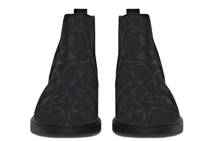 ANTIBrand The Tumbling Skulls of Darkness Chelsea Boots