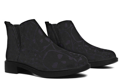 ANTIBrand The Tumbling Skulls of Darkness Chelsea Boots