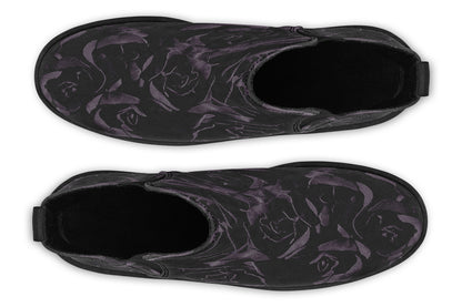 ANTIBrand – Blackest Roses Chelsea Boots