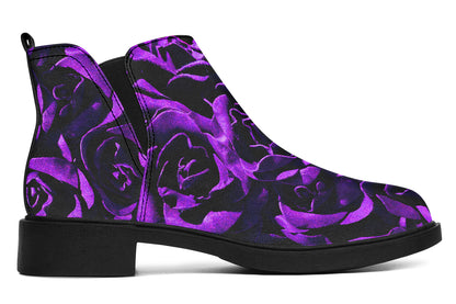 ANTIBrand – Purple Roses Chelsea Boots