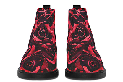 ANTIBrand – Red Roses Chelsea Boots
