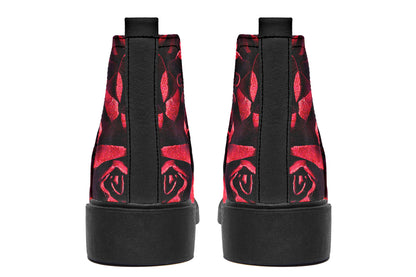 ANTIBrand – Red Roses Chelsea Boots