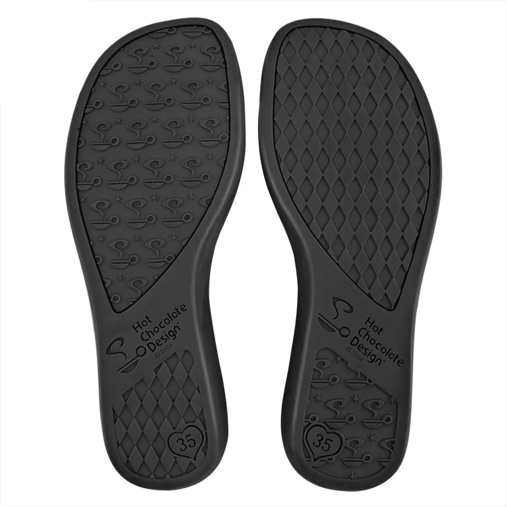 Chocolaticas® Drug Store Women's Mary Jane Flat view of sole - Kate's Clothing