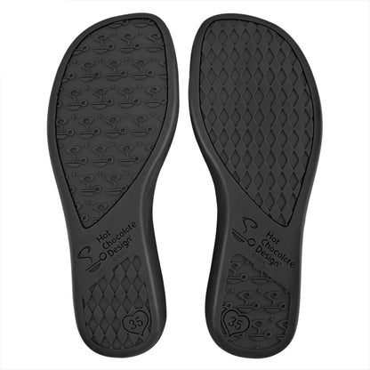 Chocolaticas® Drug Store Women's Mary Jane Flat view of sole - Kate's Clothing