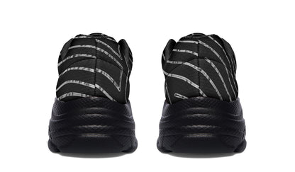 ANTIBrand Big Bat Haus Pinstripe Chunky Trainers