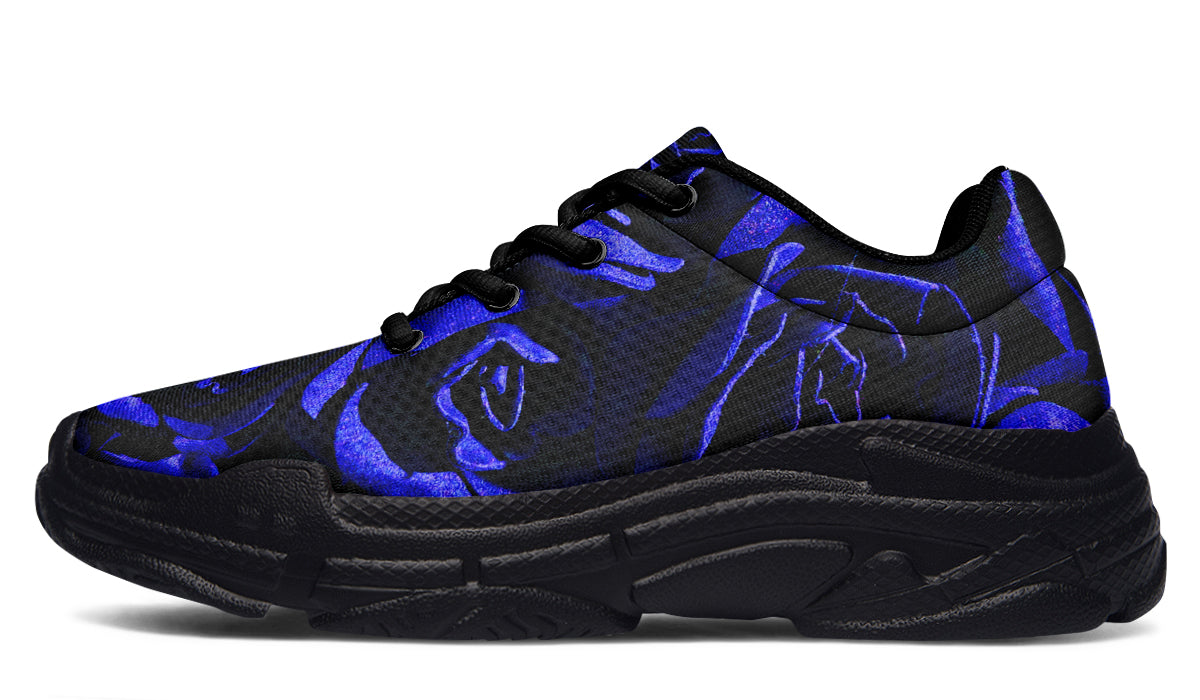 ANTIBrand Chunky Trainers – Blue Roses